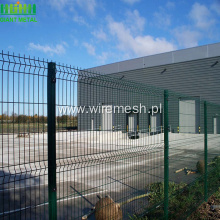 PVC Coating Triangle Bending Welded Wire Mesh Fence